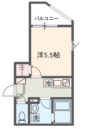 MELDIA矢川の物件間取画像